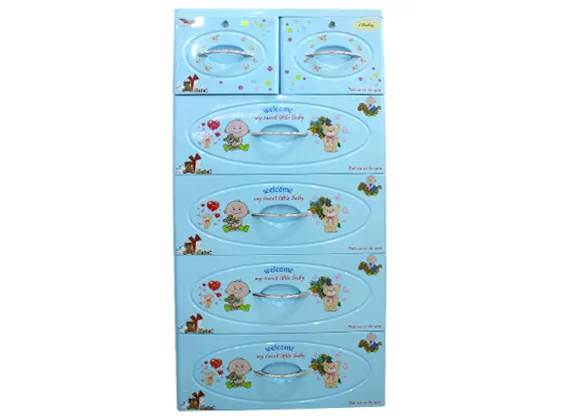 Tủ IBABY 05 Ngăn Kn Trắng - Dương- 6011	