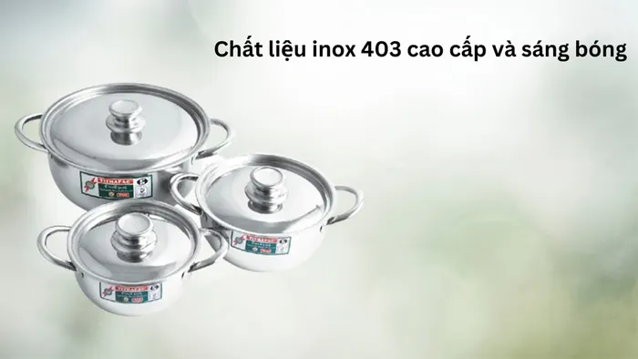 Tithafac TF02F được làm từ chất liệu inox 430 cao cấp
