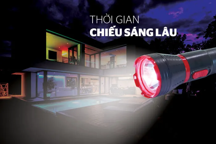 Sunhouse SHE-4351 có thời gian chiếu sáng lâu