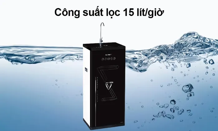 Sanaky VH-10HY có công suất lọc 15 lít/giờ