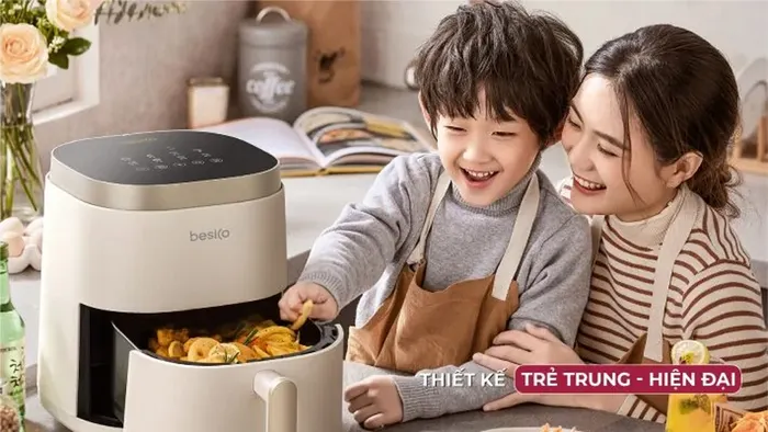 Nồi chiên không dầu Besico BSA5.0D 5.0 Lít