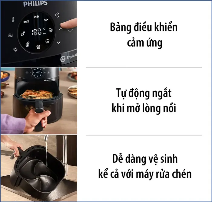 Philips NA220/00 tiện ích đa dạng