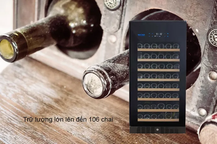 Trữ lượng lớn lên đến 106 chai