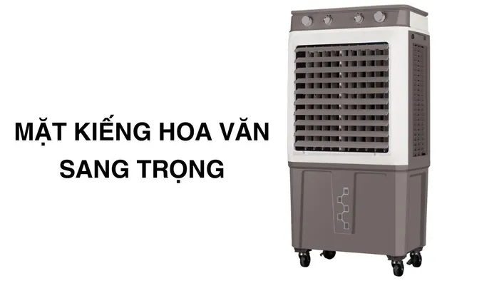 Kangaroo KG50F92 có mặt kiếng hoa văn sang trọng