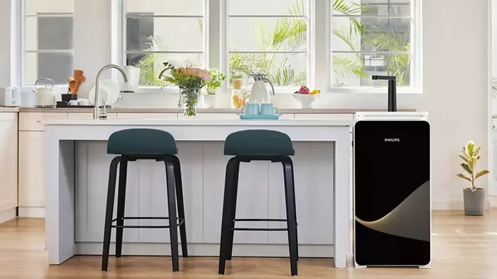 Máy lọc nước Philips ADD8980 6 lõi có kích thước nhỏ gọn và sang trọng