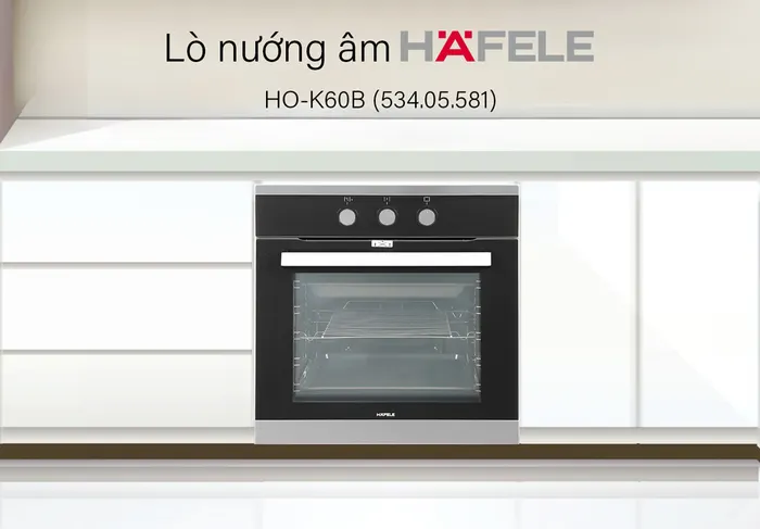 Lò nướng âm Hafele HO-K60B (534.05.581) 65 Lít