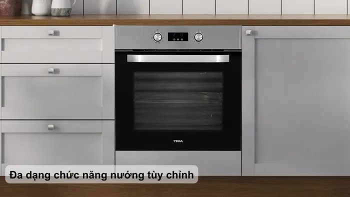 Teka HCB 6435 SS có đa dạng chức năng nướng