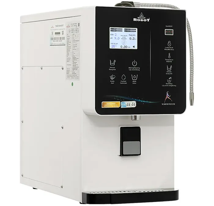 Máy lọc nước điện giải Robot IonQueen 117C để bàn nhỏ gọn 