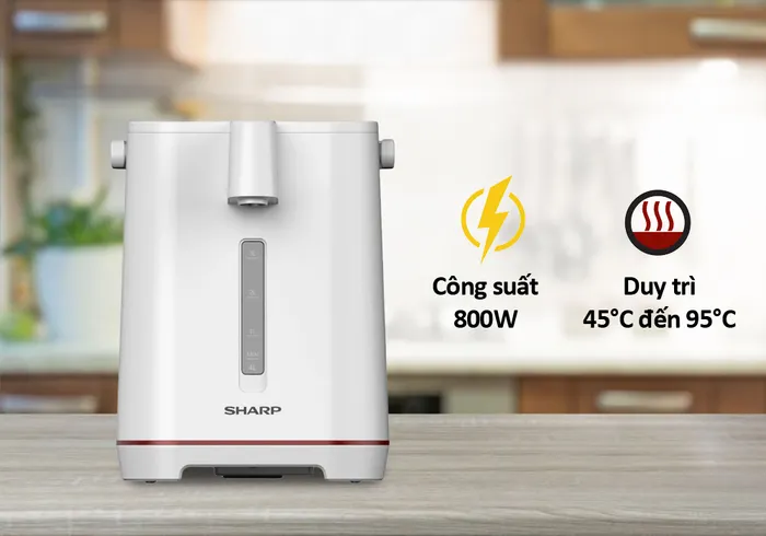 Sharp KP-40EBV-WH công suất mạnh mẽ