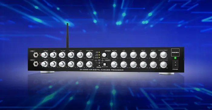 Mixer Paramax DX-2500 AIR có vẻ ngoài thanh lịch, đơn giản nhưng hiện đại 
