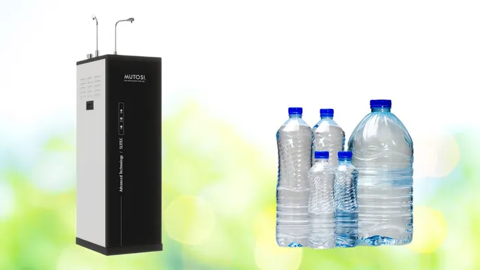 Máy lọc nước nóng lạnh nguội 10 lõi Mutosi MP-360D cho tốc độ lọc nhanh