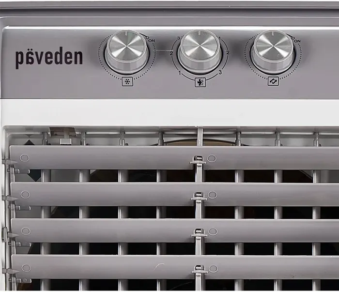 Quạt Paveden PAC-168U cũng tích hợp thêm bảng điều khiển cơ với 3 nút vặn đơn giản