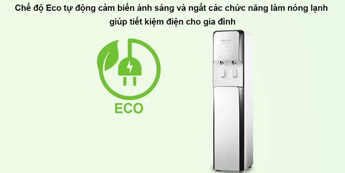 Chế độ Eco máy lọc nước Korihome WPK-928