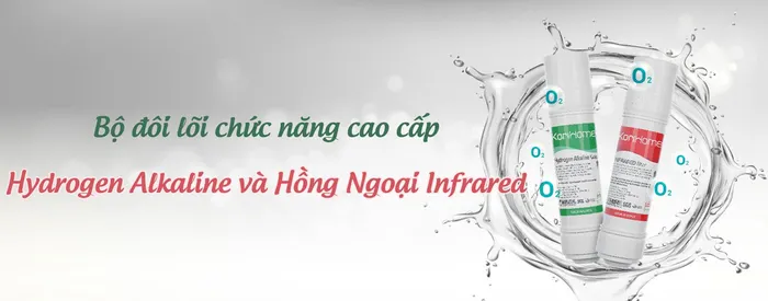 Bộ đôi lõi chức năng cao cấp máy lọc nước Korihome WPK-928