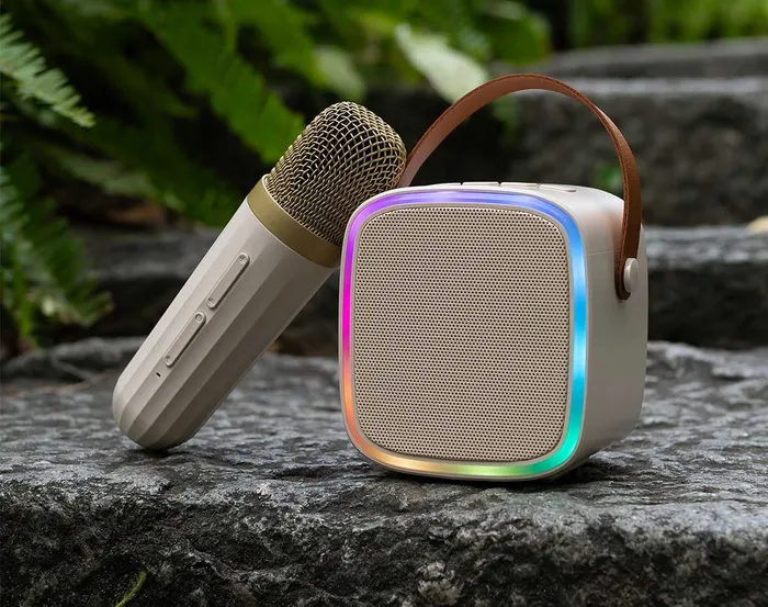 Bộ loa karaoke mini Bluetooth iCore ISM02 kèm 1 micro