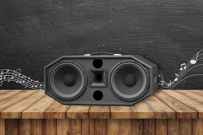 Loa Karaoke xách tay Dalton K210H sở hữu 2 củ loa bass chất lượng