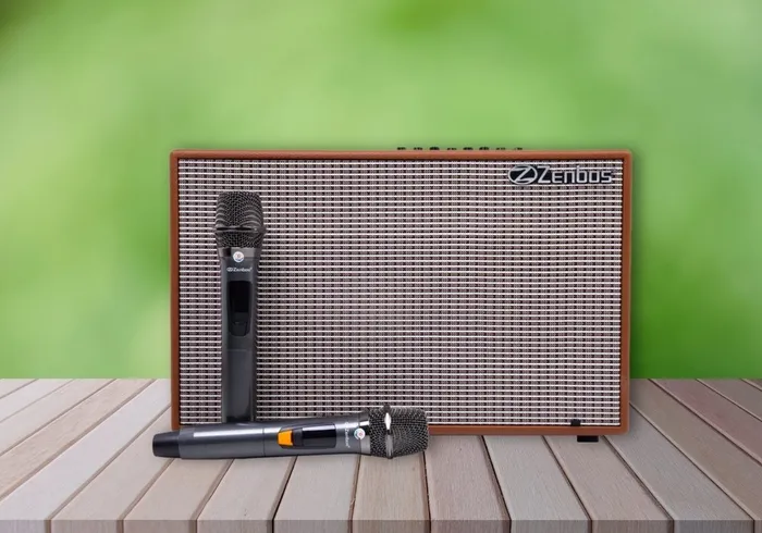 Zenbos P-300 đi kèm đôi micro không dây chất lượng cao