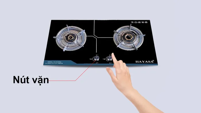 Hayasa HA-3333KGCL điều khiển nút vặn