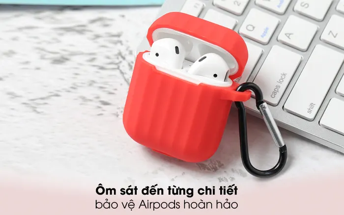 Bảo vệ hiệu quả - Túi đựng Airpods 1 & 2 nhựa dẻo TPU CK-F048 OSMIA