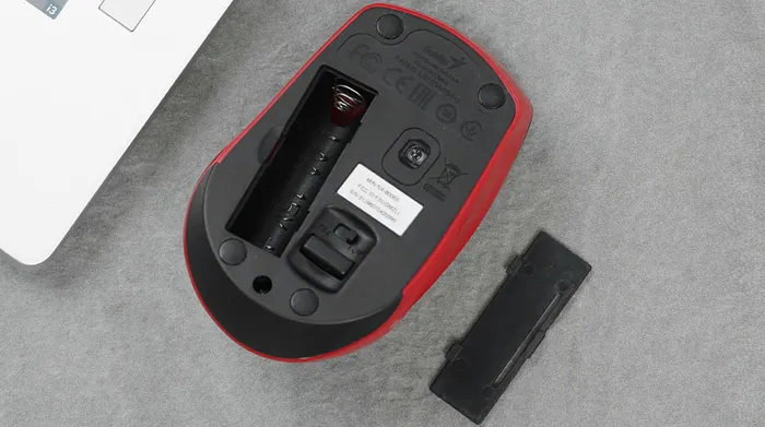 Chuột không dây Silent Genius NX-8006S - Hoạt động nhờ năng lượng pin AA