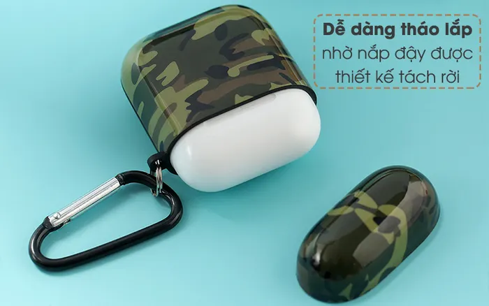 Túi đựng Airpods 1 & 2 TPUIMD NAP51 - Nắp đậy