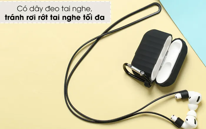 Túi đựng Airpods Pro nhựa dẻo TPU CK-F048 OSMIA - Dây nối tai nghe mỏng gọn