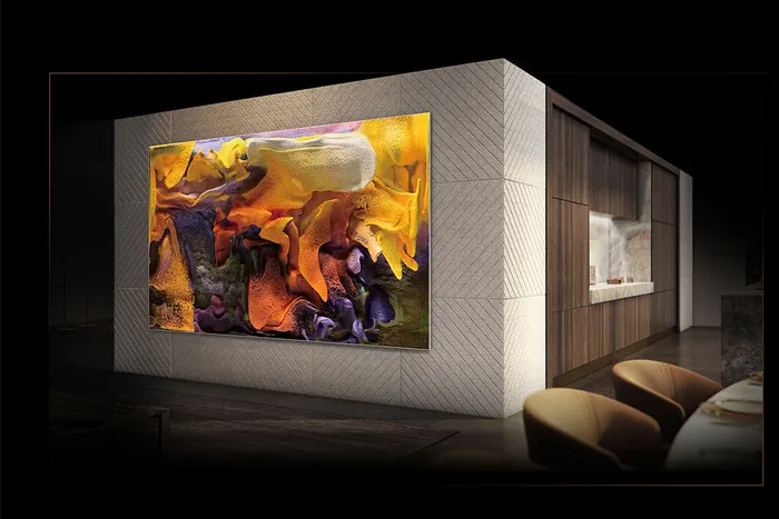 Chế độ Art Mode biến không gian phòng thành phòng tranh nghệ thuật