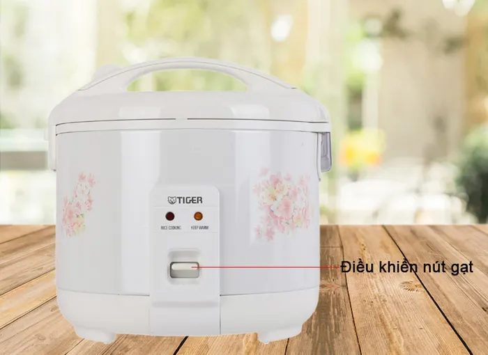 Điều chỉnh nút gạt nồi Tiger JNP-1000