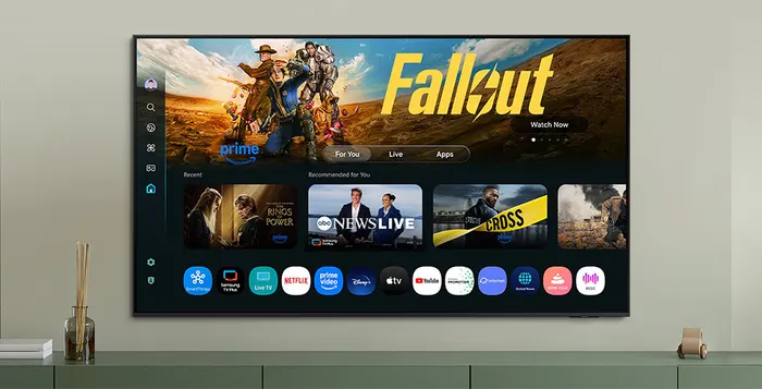 Hệ điều hành One UI Tizen Tivi Samsung Neo QLED 4K Vision AI 75 Inch QA75QN80F