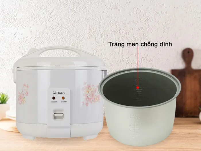 Lòng nồi Tiger JNP-1000 chống dính