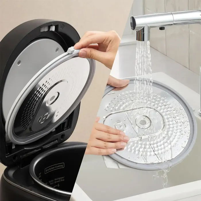 Nắp bên trong bằng thép không gỉ