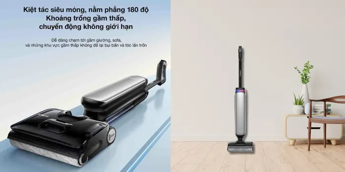 Máy Hút Bụi Lau Nhà Tineco Floor One S9 Artist sở hữu thiết kế tinh tế