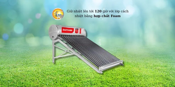 Máy Nước Nóng Đại Thành Vigo 58-15 giữ nhiệt lâu đến 120 giờ nhờ lớp cách nhiệt Foam cao cấp