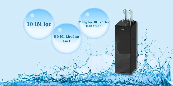 Máy Lọc Nước Nóng Lạnh Kangaroo KG10A14 lọc nước tinh khiết