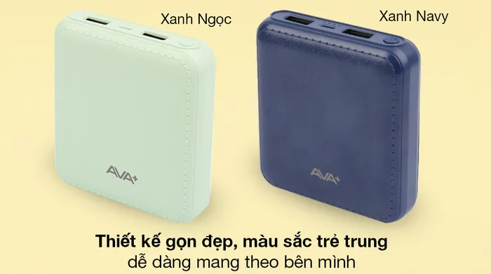 AVA+ DS005-PP - Thiết kế nhỏ nhắn, chỉ 170 g, dễ dàng cất giữ và dịch chuyển