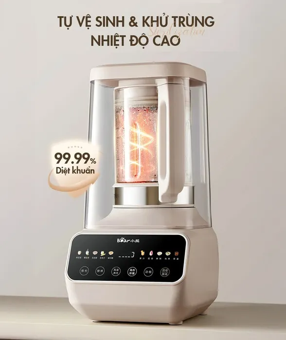 Bear PBJ-D08T1 trang bị chức năng tự vệ sinh