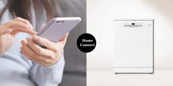 Điều khiển máy rửa bát SMS2IVW01P từ xa qua điện thoại với Home Connect