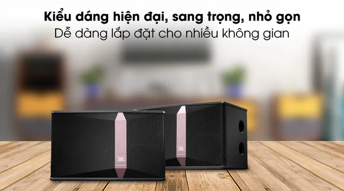 Thiết kế sang trọng - Cặp Loa Karaoke JBL KI510