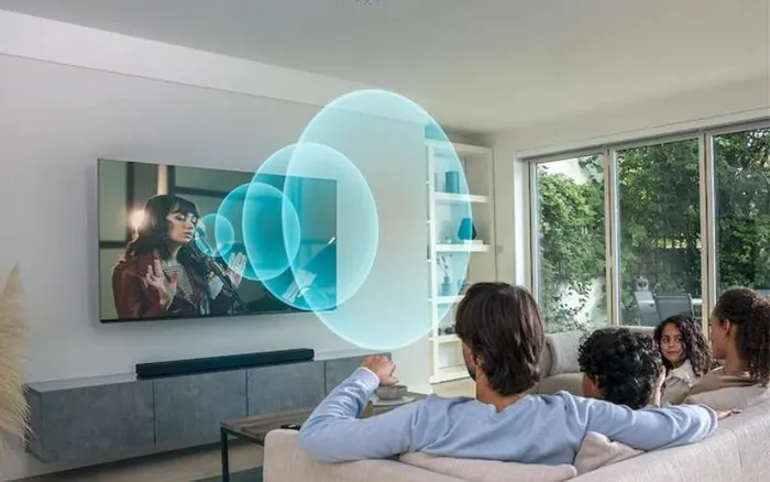 Sony HT-A5000//C SP1 tự động đồng nhất âm thanh khi kết nối với TV BRAVIA