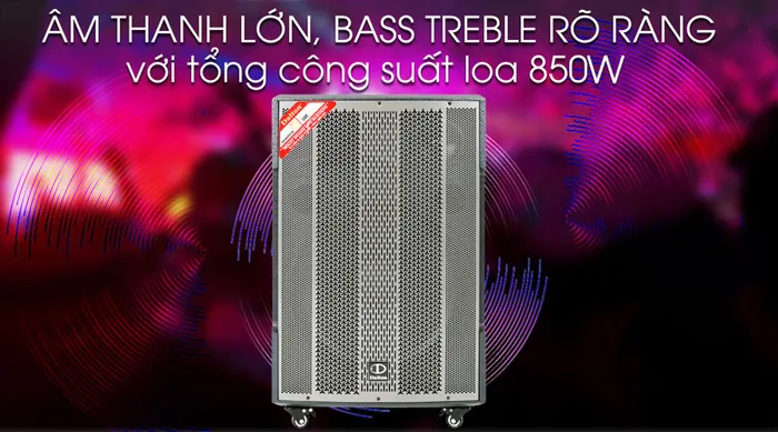 Loa kéo karaoke Dalton TS-18G850X 850W