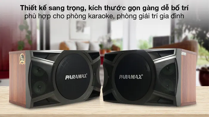 Sang đẹp - Cặp Loa Karaoke Paramax LX-1200