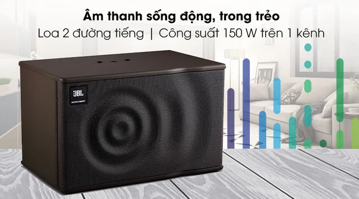 Âm thanh sống động - Cặp Loa Karaoke JBL MK 8