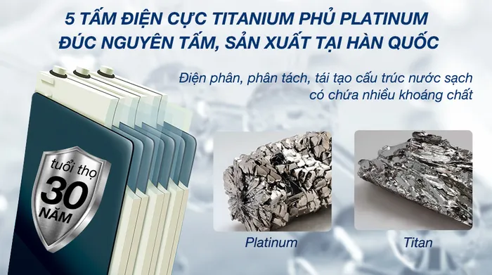 Điện cực sản xuất Hàn Quốc