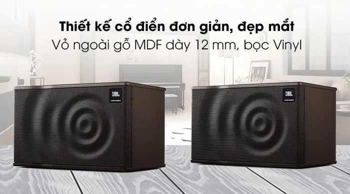Đơn giản, hiện đại - Cặp Loa Karaoke JBL MK 8