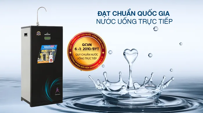 Chứng nhận - Máy lọc nước RO lọc mặn Robot SPRING-X9GN 9 lõi 