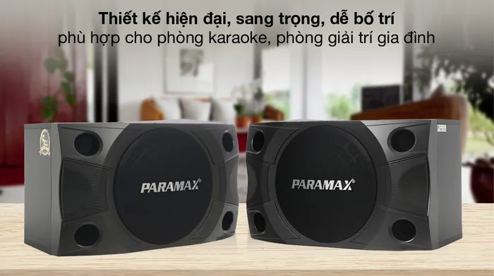 Hiện đại, sang đẹp - Cặp Loa Karaoke Paramax LX-850