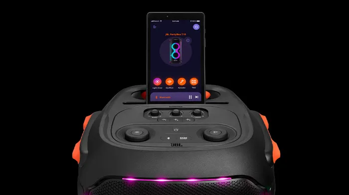 Loa Bluetooth JBL Partybox 710 -  Kết nối với app để điều khiển tiện lợi hơn
