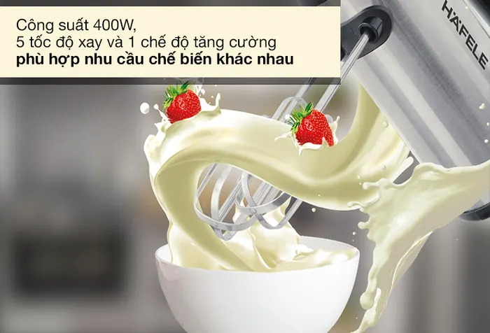 Máy đánh trứng cầm tay Hafele HH-B400A - Công suất 400W