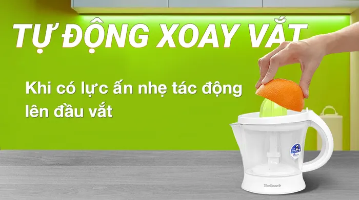 Dễ dùng - Máy vắt cam BlueStone 40W CJB-1129