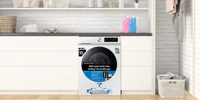 Máy Giặt Samsung WW10DB7U34GWSV thuộc dòng cửa trước